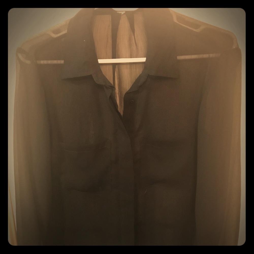 Sheer blouse